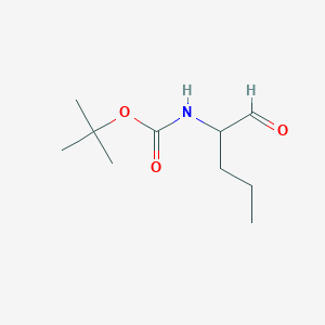 tert-butyl N-(1-oxopentan-2-yl)carbamate