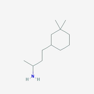 4-(3,3-Dimethylcyclohexyl)butan-2-amine