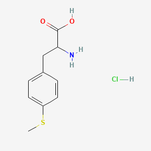 molecular formula C10H14ClNO2S B1532179 2-Amino-3-[4-(methylsulfanyl)phenyl]propanoic acid hydrochloride CAS No. 1251924-17-0