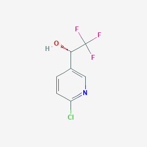 (S)-1-(6-chloropyridin-3-yl)-2,2,2-trifluoroethanol