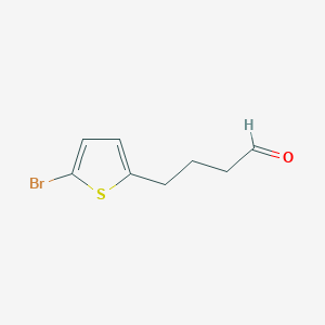 4-(5-Bromothiophen-2-yl)butanal