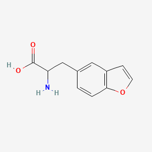 2-Amino-3-(1-benzofuran-5-yl)propanoic acid