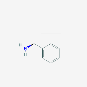 (1S)-1-(2-tert-butylphenyl)ethan-1-amine