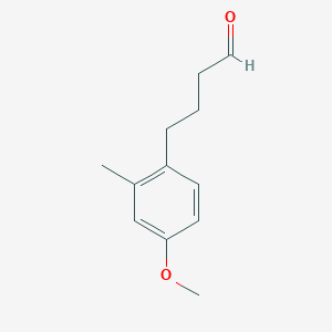 4-(4-Methoxy-2-methylphenyl)butanal