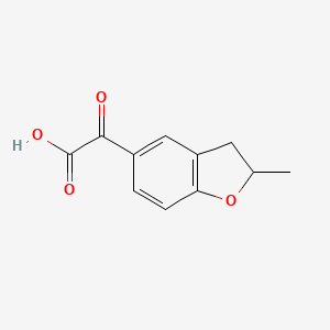 2-(2-Methyl-2,3-dihydrobenzofuran-5-yl)-2-oxoacetic acid