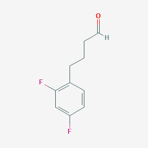 4-(2,4-Difluorophenyl)butanal