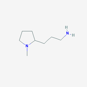 3-(1-Methylpyrrolidin-2-yl)propan-1-amine