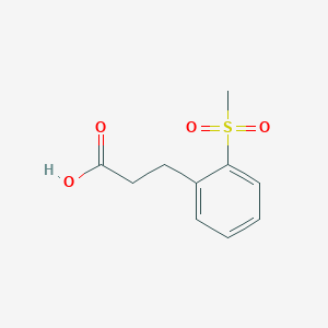 3-[2-(Methylsulfonyl)phenyl]propanoic Acid