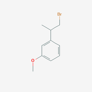 1-(1-Bromopropan-2-yl)-3-methoxybenzene