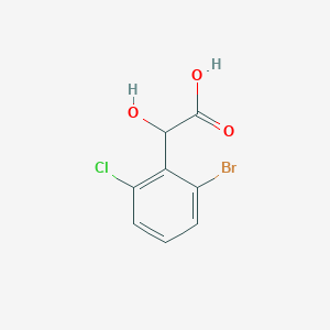 2-Bromo-6-chloromandelic acid