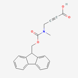 4-({[(9H-fluoren-9-yl)methoxy]carbonyl}(methyl)amino)but-2-ynoicacid