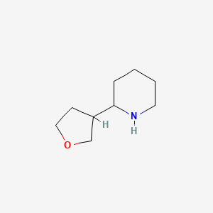 2-(Tetrahydrofuran-3-yl)piperidine