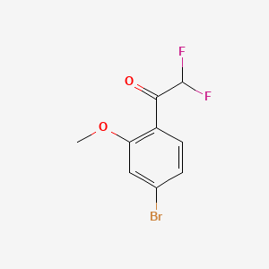 1-(4-Bromo-2-methoxyphenyl)-2,2-difluoroethanone