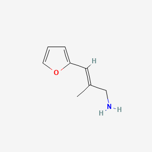 3-(Furan-2-yl)-2-methylprop-2-en-1-amine