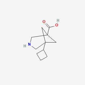 5-Cyclobutyl-3-azabicyclo[3.1.1]heptane-1-carboxylic acid