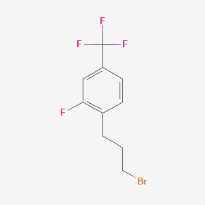 4-(3-Bromopropyl)-3-fluorobenzotrifluoride