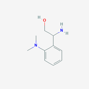 2-Amino-2-[2-(dimethylamino)phenyl]ethan-1-ol