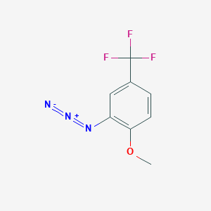 2-Azido-1-methoxy-4-(trifluoromethyl)benzene