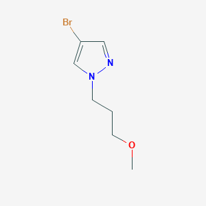 B1532245 4-bromo-1-(3-methoxypropyl)-1H-pyrazole CAS No. 1183903-41-4