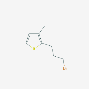 2-(3-Bromopropyl)-3-methylthiophene