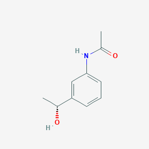 (R)-N-(3-(1-Hydroxyethyl)phenyl)acetamide