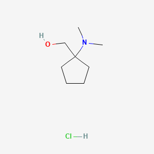 [1-(Dimethylamino)cyclopentyl]methanolhydrochloride