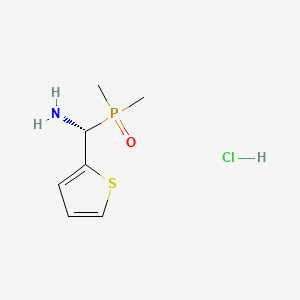 (1R)-1-(dimethylphosphoryl)-1-(thiophen-2-yl)methanaminehydrochloride