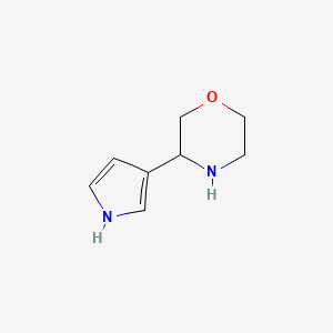 3-(1H-pyrrol-3-yl)morpholine