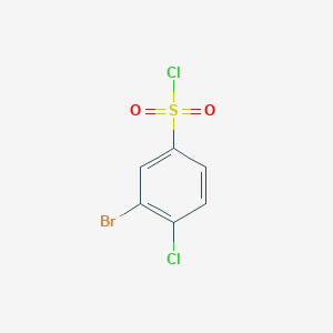B1532275 3-Bromo-4-chlorobenzenesulfonyl chloride CAS No. 195201-10-6