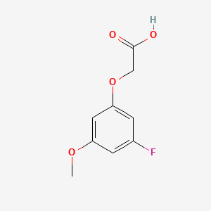 2-(3-Fluoro-5-methoxyphenoxy)aceticacid