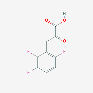 2-Oxo-3-(2,3,6-trifluorophenyl)propanoic acid