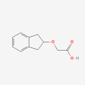 2-[(2,3-dihydro-1H-inden-2-yl)oxy]Acetic acid