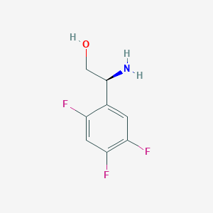 (S)-2-amino-2-(2,4,5-trifluorophenyl)ethan-1-ol