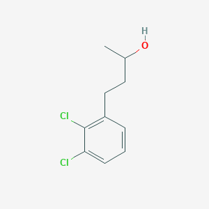 molecular formula C10H12Cl2O B15323013 4-(2,3-Dichlorophenyl)butan-2-ol 