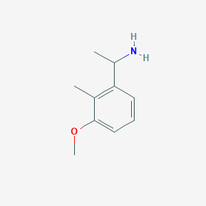 1-(3-Methoxy-2-methylphenyl)ethan-1-amine