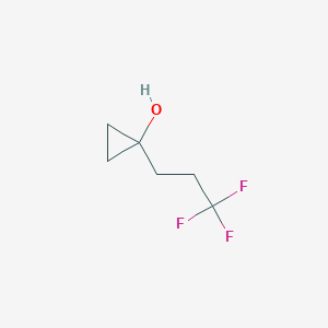 1-(3,3,3-Trifluoropropyl)cyclopropan-1-ol