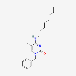 1-Benzyl-5-methyl-4-(octylamino)-1,2-dihydropyrimidin-2-one