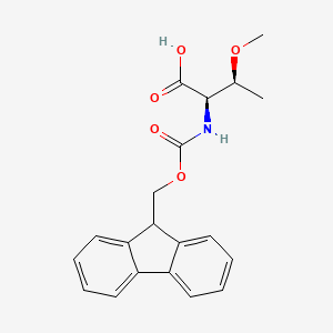 molecular formula C20H21NO5 B1532308 Fmoc-O-methyl-D-threonine CAS No. 1301706-86-4