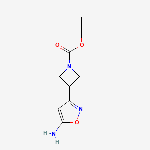 3-(1-Boc-3-azetidinyl)-5-aminoisoxazole