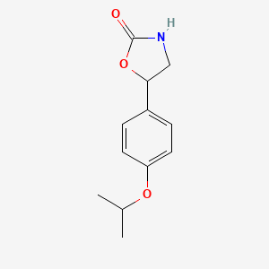 5-(4-Isopropoxyphenyl)oxazolidin-2-one