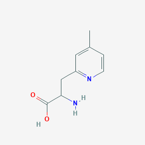 2-Amino-3-(4-methylpyridin-2-yl)propanoic acid