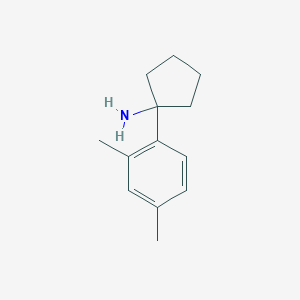 1-(2,4-Dimethylphenyl)cyclopentan-1-amine