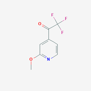 2,2,2-Trifluoro-1-(2-methoxypyridin-4-YL)ethanone