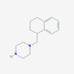 1-((1,2,3,4-Tetrahydronaphthalen-1-yl)methyl)piperazine