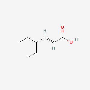 (E)-4-Ethylhex-2-enoic acid