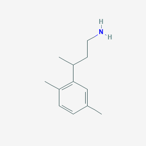 3-(2,5-Dimethylphenyl)butan-1-amine