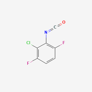 2-Chloro-1,4-difluoro-3-isocyanatobenzene