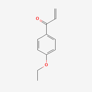 molecular formula C11H12O2 B15323469 1-(4-Ethoxyphenyl)prop-2-en-1-one 