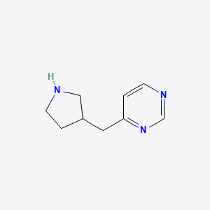 4-(Pyrrolidin-3-ylmethyl)pyrimidine