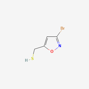 (3-Bromo-1,2-oxazol-5-yl)methanethiol